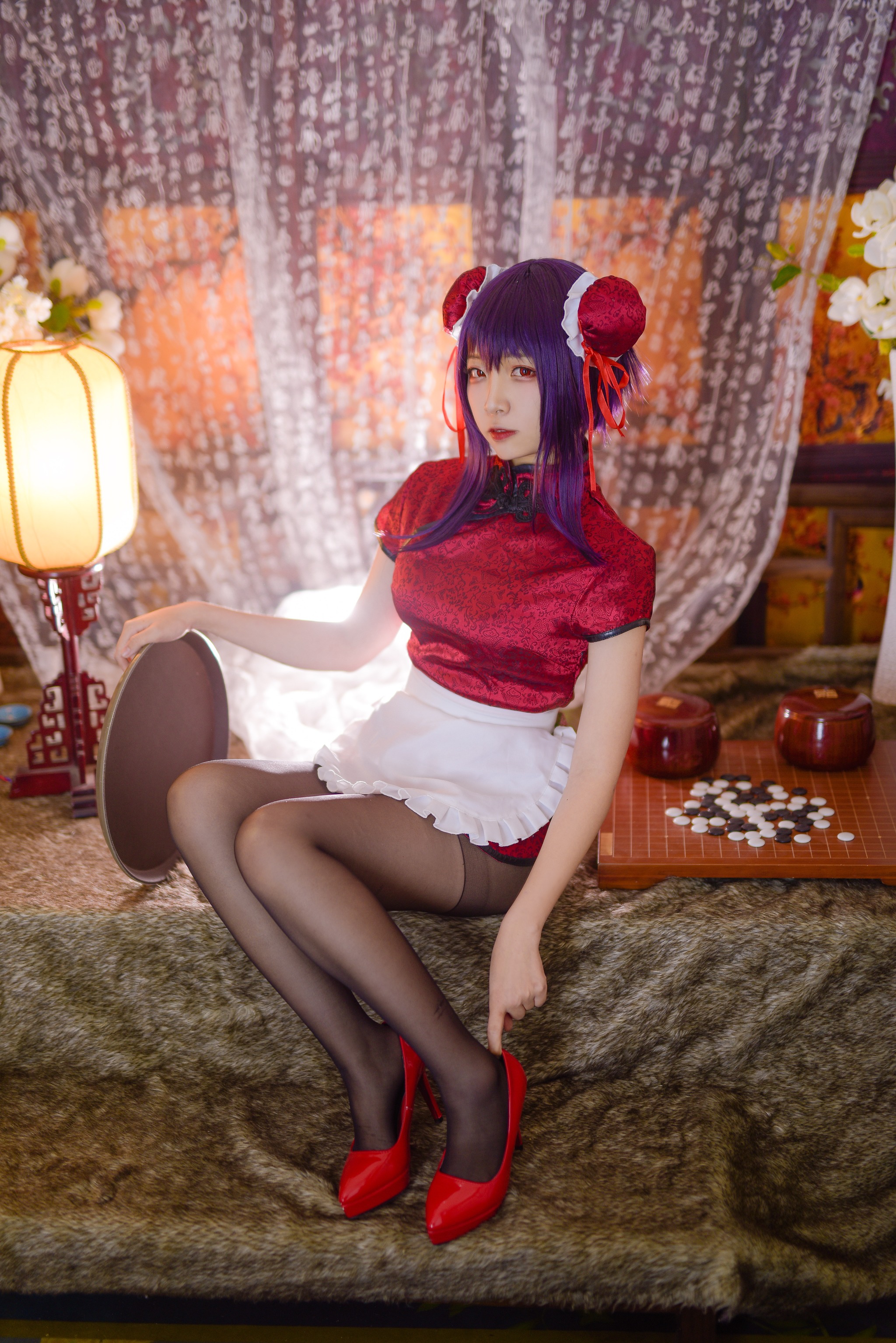 图片[1]-二佐Nisa – NO.044 二佐 旗袍本 女主学姐旗袍 [31P]-XikXak